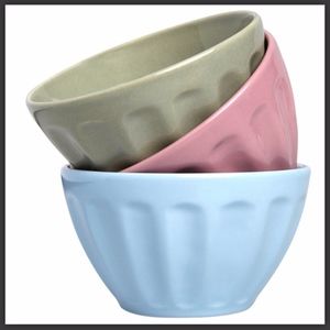 NIB PIER 1 MINI CERAMIC "NESTING" BOWL SET